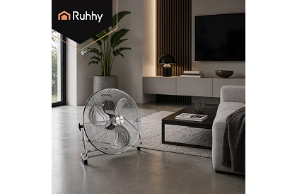Ventilator 50 cm, 130 W – metalic, 3 viteze