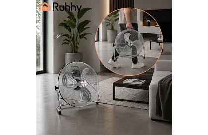 Ventilator 50 cm, 130 W – metalic, 3 viteze