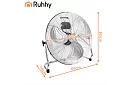 Ventilator 50 cm, 130 W – metalic, 3 viteze