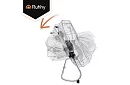 Ventilator 50 cm, 130 W – metalic, 3 viteze