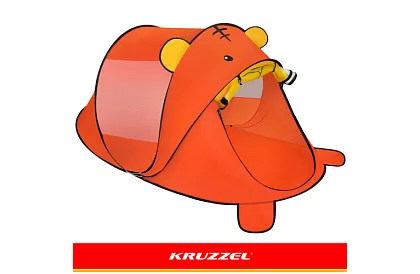 Cort de plajă pentru copii 180 × 95 × 82 cm – auto-întins