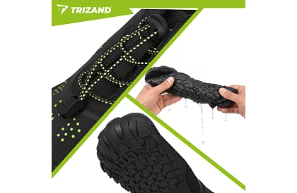 Încălțăminte pentru apă – antiderapantă 5 mm, uscare rapidă – neagră, mărimea 43