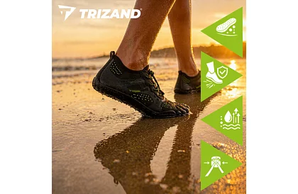 Încălțăminte pentru apă – antiderapantă 5 mm, uscare rapidă – neagră, mărimea 43