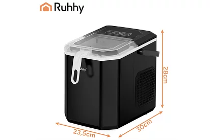 Fabricant de cuburi de gheață 1,2 l – 12 kg / 24 h – negru