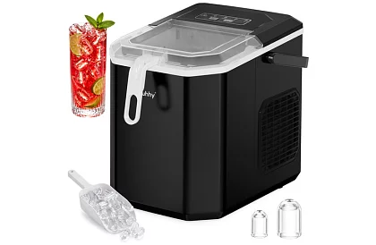 Fabricant de cuburi de gheață 1,2 l – 12 kg / 24 h – negru