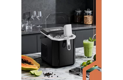 Fabricant de cuburi de gheață 1,2 l – 12 kg / 24 h – negru