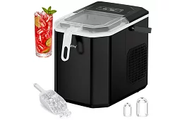 Fabricant de cuburi de gheață 1,2 l – 12 kg / 24 h – negru