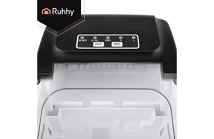 Mașina de făcut cuburi de gheață 1,2 l – 12 kg / 24 h - argintie