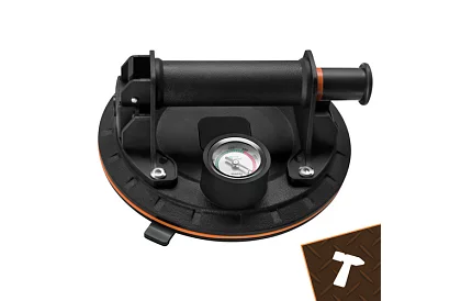 Suport vacuum 2 bucăți în husă pentru plăci, gresie și sticlă – capacitate de încărcare 200 kg