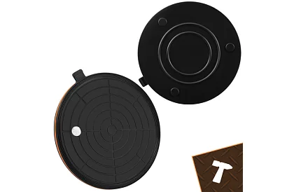 Suport vacuum 2 bucăți în husă pentru plăci, gresie și sticlă – capacitate de încărcare 200 kg