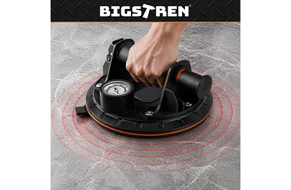 Suport vacuum 2 bucăți în husă pentru plăci, gresie și sticlă – capacitate de încărcare 200 kg