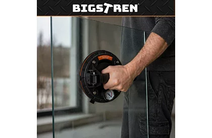 Suport vacuum 2 bucăți în husă pentru plăci, gresie și sticlă – capacitate de încărcare 200 kg