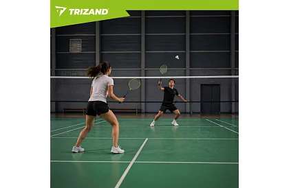 Set de badminton – 2 rachete, 6 petice și o husă