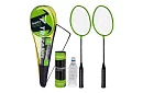 Set de badminton – 2 rachete, 6 petice și o husă