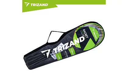 Set de badminton – 4 rachete, 3 shuttlecock-uri și o husă