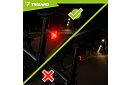 Lampa LED spate pentru bicicletă – 6 moduri, IP66