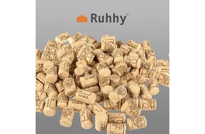 Dopuri de plută pentru sticle 2,2 × 3,3 cm – 100 bucăți