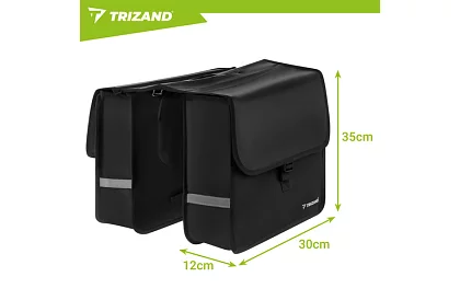 Geantă dublă impermeabilă pentru bicicletă – 28 l