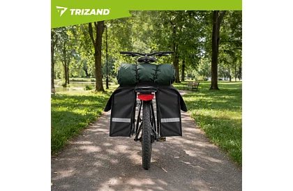 Geantă dublă impermeabilă pentru bicicletă – 28 l