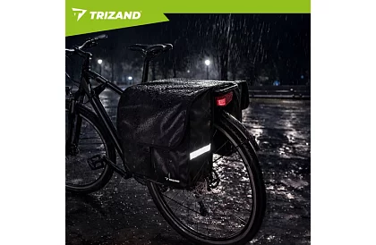 Geantă dublă impermeabilă pentru bicicletă – 28 l