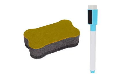 Tablă de lemn dublă pentru copii 6 în 1 + accesorii