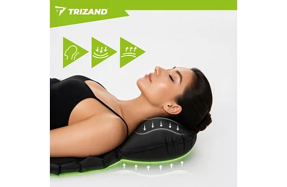 Saltea autoumflătoare pentru doi 120 × 190 cm – neagră