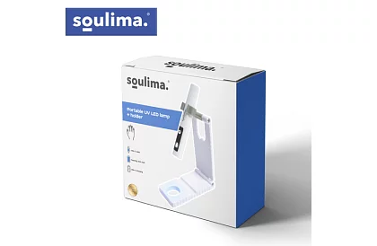 Lampă UV portabilă pentru unghii + suport