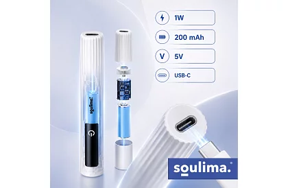 Lampă UV portabilă pentru unghii + suport