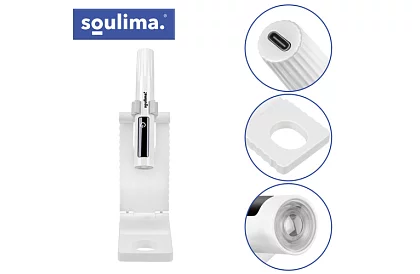 Lampă UV portabilă pentru unghii + suport