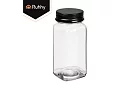 Set de 24 borcane de sticlă pentru condimente 120 ml + etichete