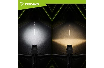 Set de lumini LED pentru bicicletă – 1300 lm, 5200 mAh