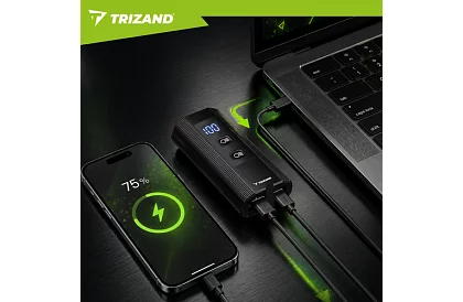 Set de lumini LED pentru bicicletă – 1300 lm, 5200 mAh