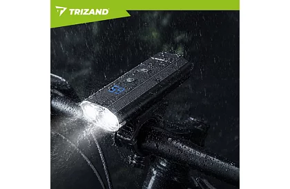 Set de lumini LED pentru bicicletă – 1300 lm, 5200 mAh