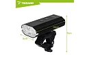 Set de lumini LED pentru bicicletă – 1300 lm, 5200 mAh
