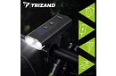 Set de lumini LED pentru bicicletă – 1300 lm, 5200 mAh