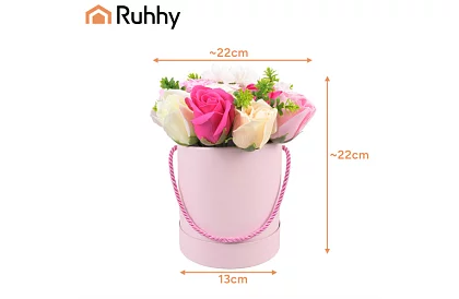 Cutie de flori - Cutie cadou cu flori