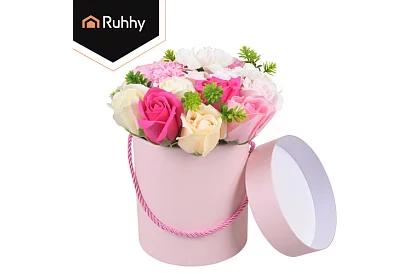 Cutie de flori - Cutie cadou cu flori