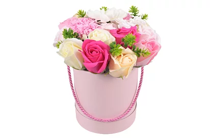 Cutie de flori - Cutie cadou cu flori