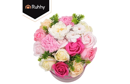 Cutie de flori - Cutie cadou cu flori