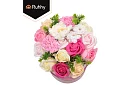 Cutie de flori - Cutie cadou cu flori