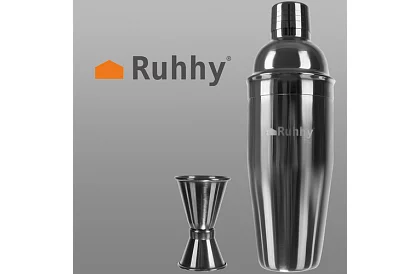 Set de barman din oțel inoxidabil de 700 ml – set de 6 piese