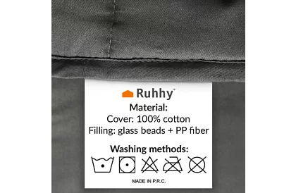 Pătura grea dublă antistres de 6 kg – 200 × 150 cm