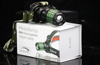 LED lanternă reîncărcabilă BL6808 – CREE LED 500 lm