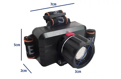 LED lanternă reîncărcabilă BL1797 – ZOOM CREE LED