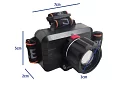 LED lanternă reîncărcabilă BL1797 – ZOOM CREE LED