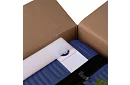 Set de 3 valize de călătorie cu roți 39 l, 70 l, 99 l – albastru închis