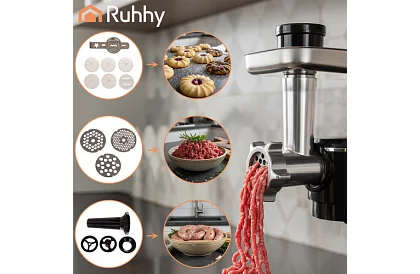 Robot de bucătărie cu blender și râșniță de carne – 2000 W, bol încălzit 6,2 l