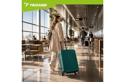 Set de 3 valize de călătorie cu roți 39 l, 70 l, 99 l – verde