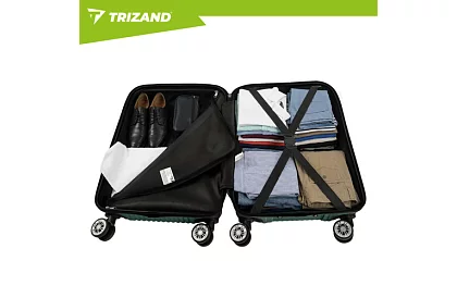 Set de 3 valize de călătorie cu roți 39 l, 70 l, 99 l – verde