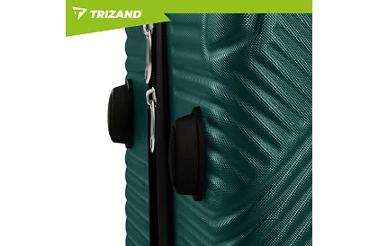 Set de 3 valize de călătorie cu roți 39 l, 70 l, 99 l – verde